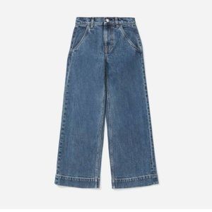 NEW Everlane Wide Leg Crop Jeans